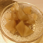 寿司 赤酢 - ガリ