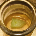 寿司 赤酢 - 自家製チャンピオンプリン