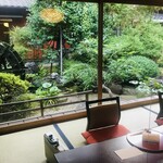 東京 芝 とうふ屋うかい - 中庭
