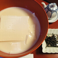 東京 芝 とうふ屋うかい - 名物 豆水とうふ