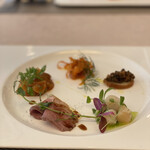 ビストロ プレザン - 程よい余白で綺麗な盛り付け♪