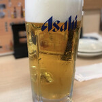 Kaisen Sushi Masa - アサヒ生ビール