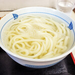 長生うどん - 湯付きうどん