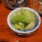 やきとん酒場 ぎんぶた - セロリ漬け（200円）
