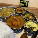 Patsu Curry - 東インドオディシャ州の菜食ターリー