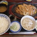 181410161 - かつ丼ミニそばセット(冷/1350円)