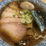 らーめん森や。 - はるゆたかちゃーしゅうめん正油＋味玉