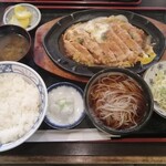 181410166 - かつ丼ミニそばセット(温/1350円)