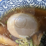 らーめん森や。 - 味玉にニコちゃん