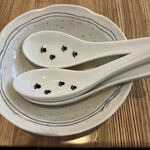 らーめん森や。 - 可愛いレンゲ