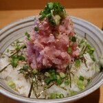 寿司　こうき - ねぎトロ丼 アップ