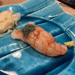 うを徳 - 羽幌牡丹海老のにぎり