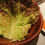 東海苑 - サンチュ　５３０円