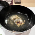 うを徳 - 島根県高津川の鮎のお椀