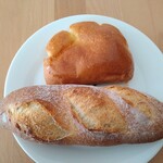 パン工房 ル・シェーヌ - クリームパン＆ミルクフランス