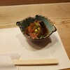 金井寿司 - お通しのマグロの角煮