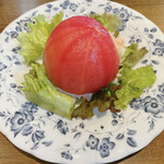 カフェポンテ - 丸ごとトマトサラダ