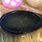 上州濃厚中華蕎麦 はたお商店 - 何で綺麗なのでしょう(((o(*ﾟ▽ﾟ*)o)))♡