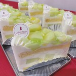 ラ バーズ スクレート ドウ ギャマン - メロンショートケーキ