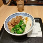 吉野家 - 牛麦とろ丼¥602