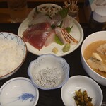 魚拓 - 刺身定食