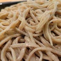 手打ち蕎麦 溜池 - そば、アップ。