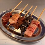 Today's selection of 5 skewers