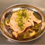 B Mino sashimi (salt sesame oil sauce)