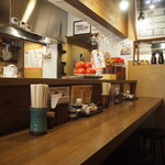 天ぷら たろじろう - 店内（カウンター席）