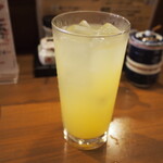 天ぷら たろじろう - 生シークワーサーチューハイ
