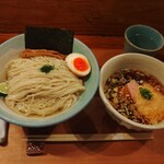 Homemade Ramen 麦苗 - 限定 とろろ醤油つけめん 麺大盛