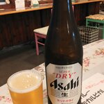 Maido Korukata Resutoran - アサヒ瓶ビール