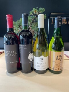 YAKITORI LABOU - 日本ワインをメインとしたワインのラインナップ