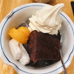 みはし  東武池袋店 - クリームあんみつ