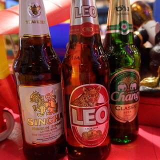 タイならではのビールやソムリエ厳選ワイン