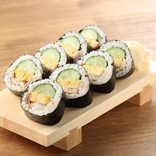 Introducing a new way to enjoy Sushi with large hole rolls and unique rolls.