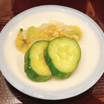 うなぎの豊川 - 香の物