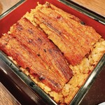 うなぎの豊川 - うな重、アップ！