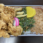 Tai an bentou - からあげ山菜弁当（¥683）