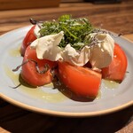 Japanese style caprese