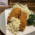 [From Hiroshima] Fried oysters (2 pieces)