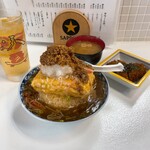 Taishuushokudou Hangu - 飯具天津飯 790円
                        味噌汁 150円
                        飛騨牛メンチカツ（一コ） 250円