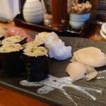 Sushi Oden Roshuu - 貝の芸術性が見えますでしょうか？