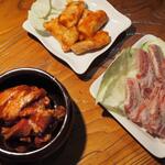 七輪焼みなみ - みなみ焼、丸腸、豚バラその２