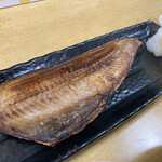 Fukue Mon - ホッケ定食  福笑門は刺身も焼き物も美味い