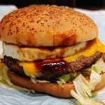 Makudonarudo - チーズロコモコ420円 マックシェイクドラえもんラムネＭ180円