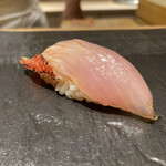 鮨 青海 - 千葉県産銚子の金目鯛　炙り