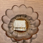 鮨 青海 - みかんのレアチーズケーキ