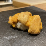 鮨 青海 - 自慢のウニ握り