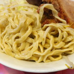 ラーメン二郎 - 麺